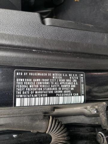 Photo 10 from auction – 2018 VOLKSWAGEN BEETLE S with VIN 3VWFD7AT9JM726399