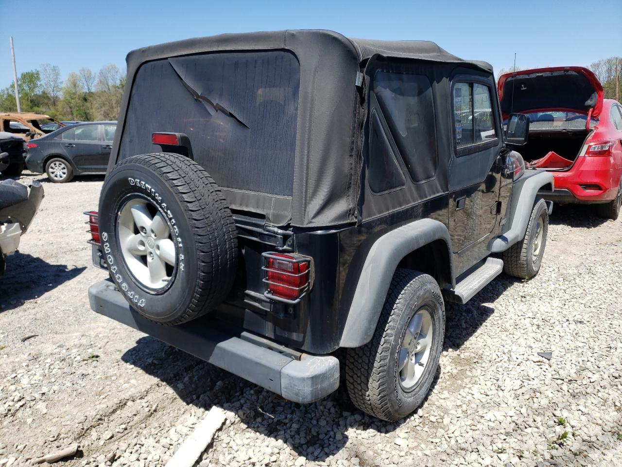 Photo 4 from auction – 2001 JEEP WRANGLER / with VIN 1J4FA29P01P374131