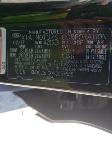 Photo 10 from auction – 2017 KIA NIRO EX with VIN KNDCC3LC0H5057535