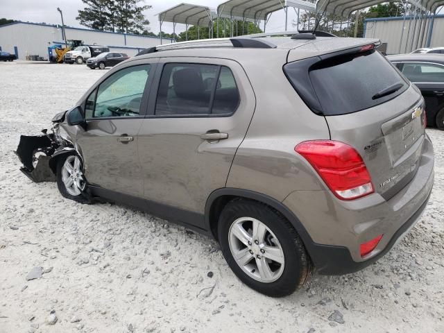 Photo 3 from auction – 2021 CHEVROLET TRAX 1LT with VIN KL7CJPSB2MB356846
