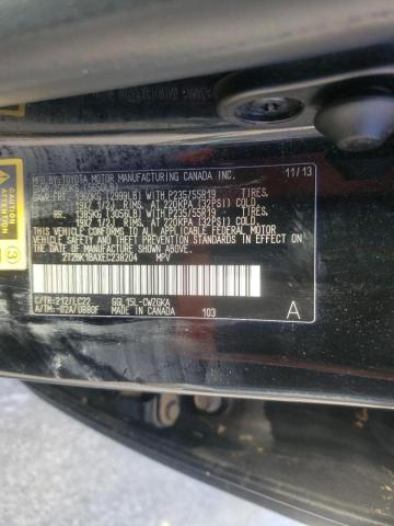 Photo 10 from auction – 2014 LEXUS RX 350 BAS with VIN 2T2BK1BAXEC238204