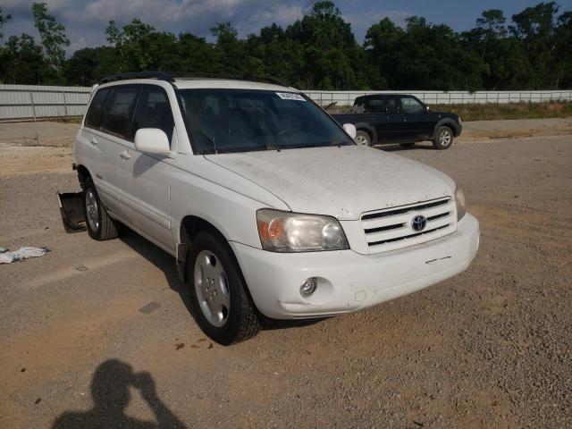 TOYOTA HIGHLANDER 2007 with VIN JTEDP21AX70143138 - Photo from auction