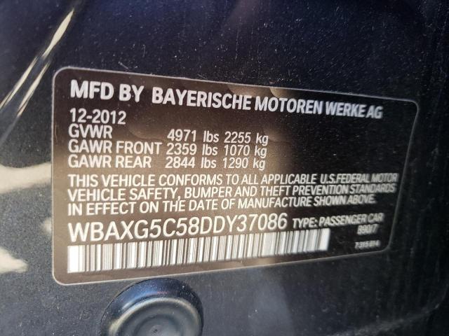 Photo 10 from auction – 2013 BMW 528 I with VIN WBAXG5C58DDY37086