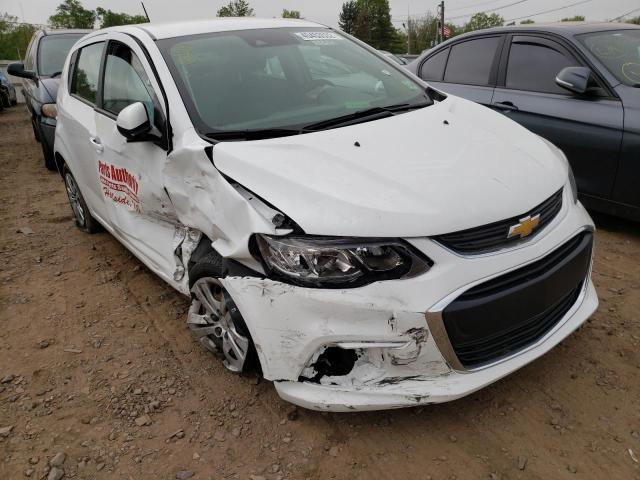 CHEVROLET SONIC 2019 with VIN 1G1JG6SB9K4136276 - Photo from auction