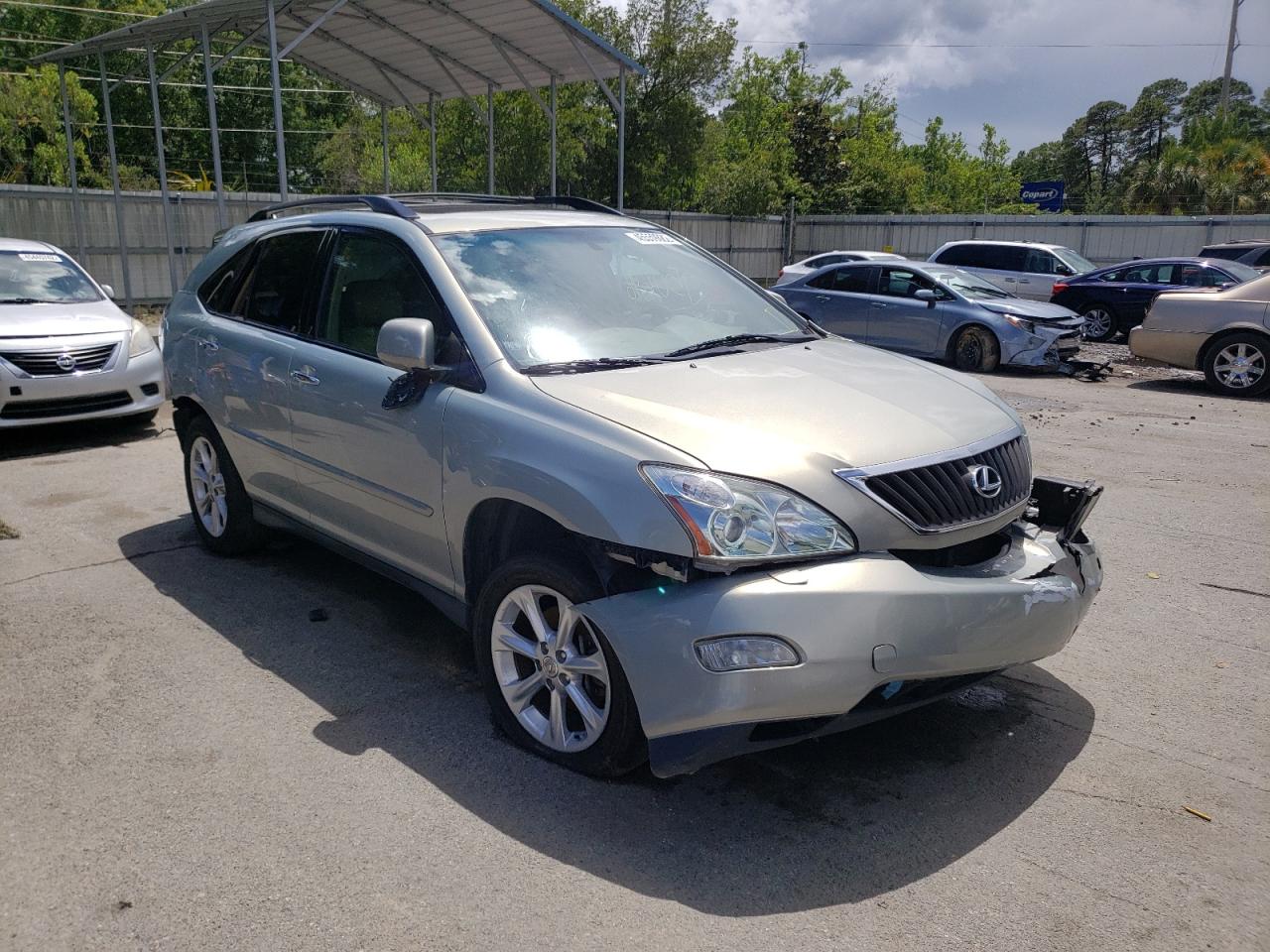 LEXUS RX 350 2009 with VIN 2T2HK31U39C133754 - Photo from auction