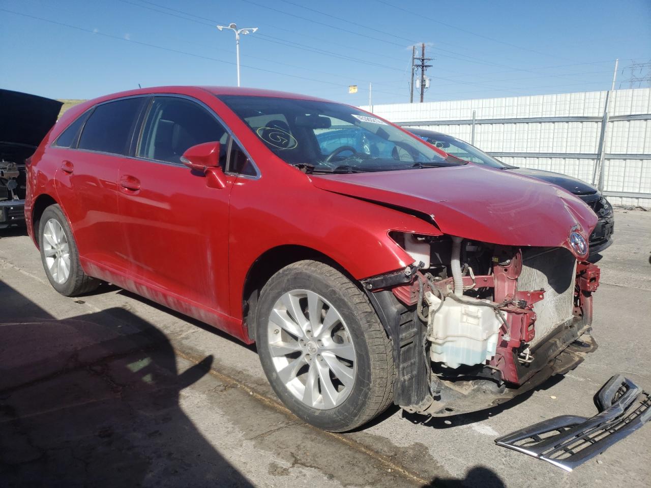 TOYOTA VENZA LE 2013 with VIN 4T3ZA3BB0DU072192 - Photo from auction