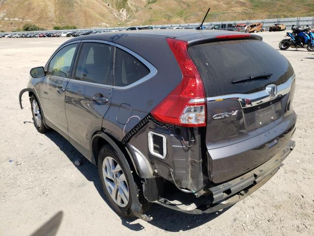 Photo 3 from auction – 2016 HONDA CR-V EX with VIN 2HKRM3H5XGH566547