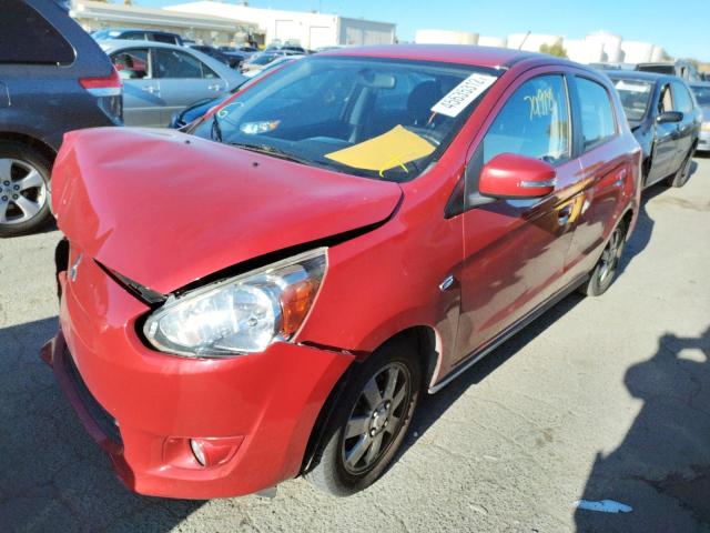 Photo 2 from auction – 2015 MITSUBISHI MIRAGE ES with VIN ML32A4HJ9FH054288