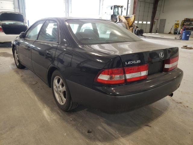 Photo 3 from auction – 2000 LEXUS ES 300 with VIN JT8BF28G8Y5086210