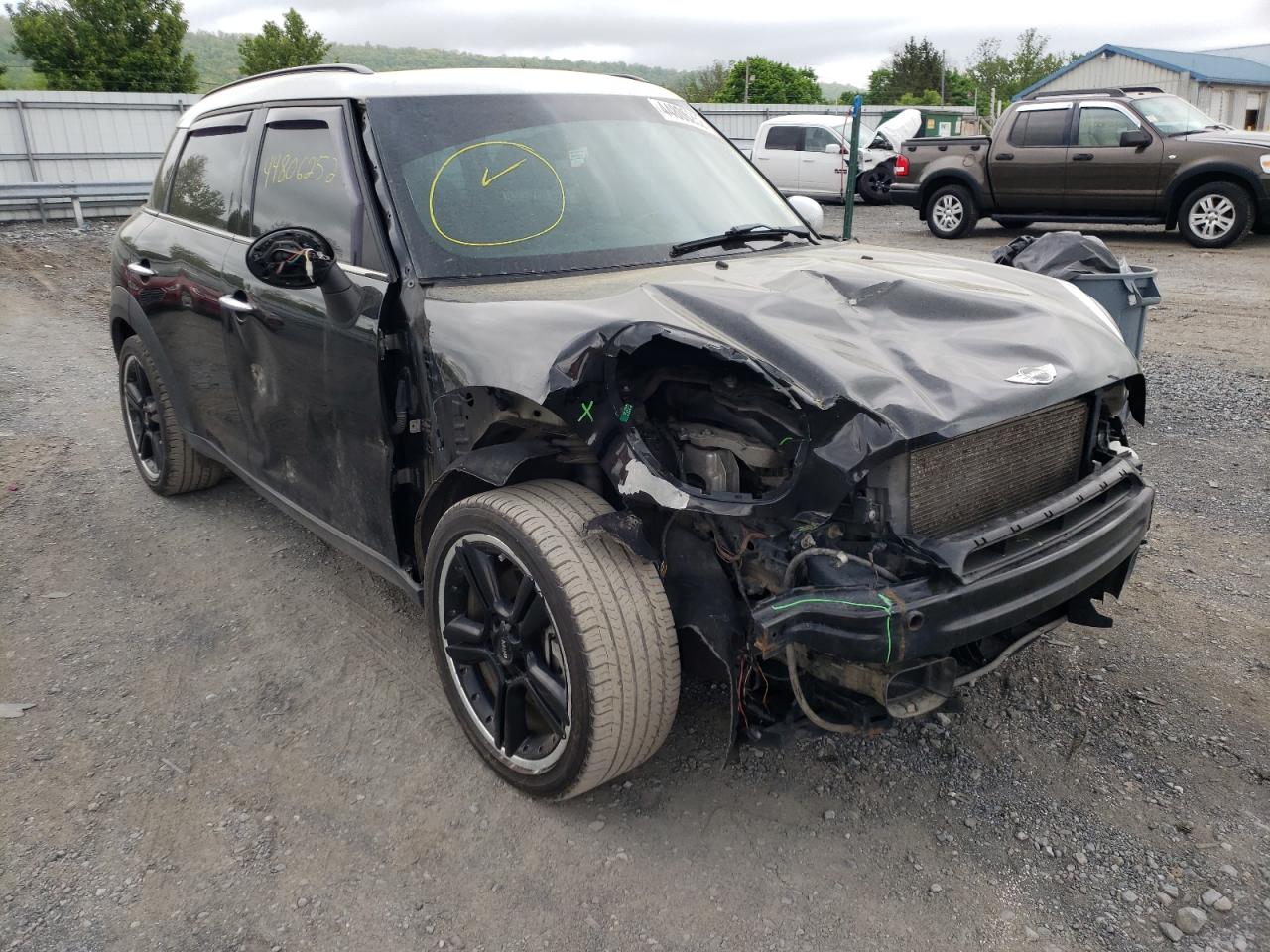 MINI COOPER S C 2011 with VIN WMWZC5C54BWH99770 - Photo from auction