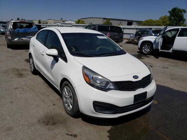 KIA RIO LX 2015 with VIN KNADM4A32F6447714 - Photo from auction