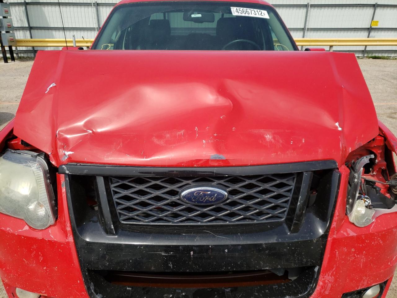Photo 7 from auction – 2008 FORD EXPLORER S with VIN 1FMEU338X8UA78587