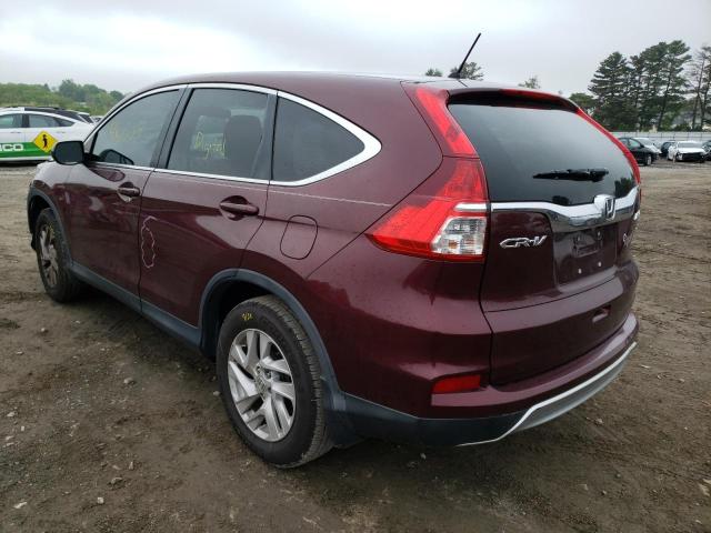 Photo 3 from auction – 2016 HONDA CR-V EX with VIN 2HKRM4H54GH634315