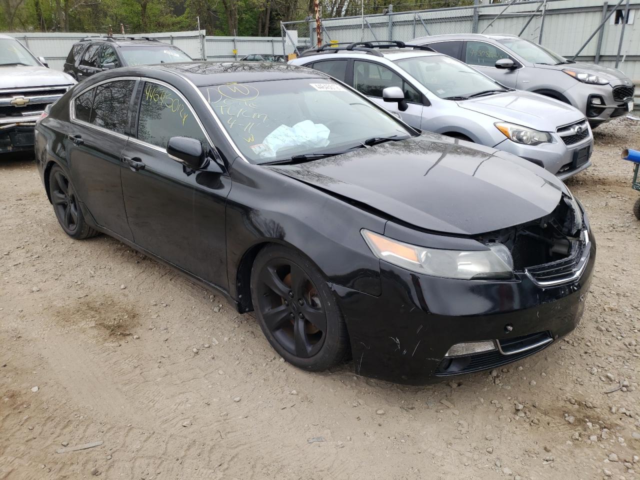 ACURA TL 2012 with VIN 19UUA9F59CA006000 - Photo from auction