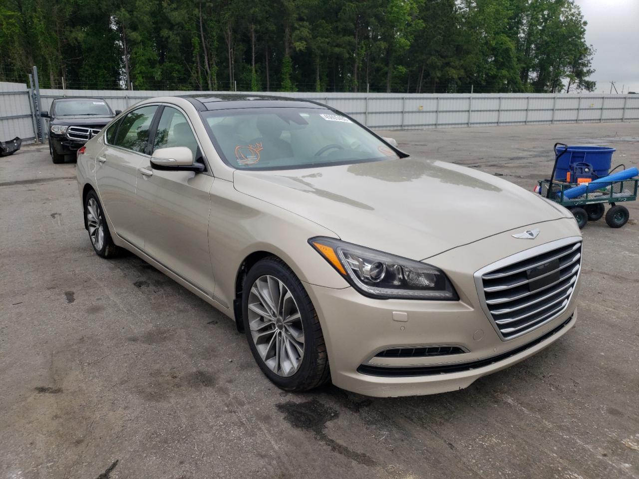 HYUNDAI GENESIS 3. 2015 with VIN KMHGN4JEXFU042349 - Photo from auction