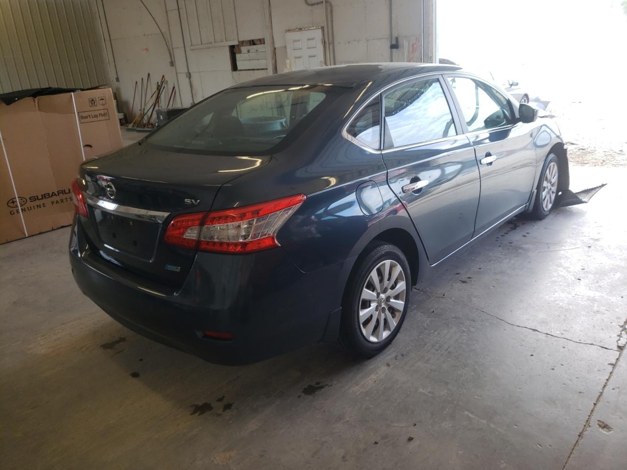 Photo 4 from auction – 2013 NISSAN SENTRA S with VIN 3N1AB7AP7DL733869
