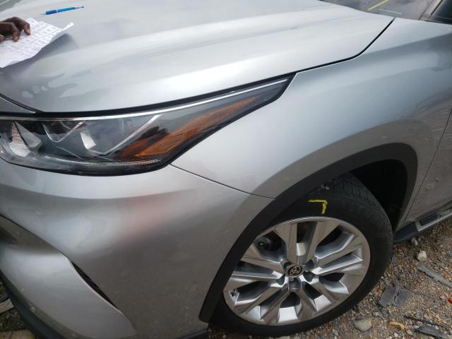Photo 9 from auction – 2020 TOYOTA HIGHLANDER with VIN 5TDYZRAH1LS006456
