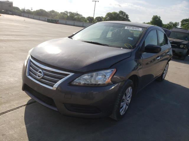 Photo 2 from auction – 2014 NISSAN SENTRA S with VIN 3N1AB7AP6EL677585