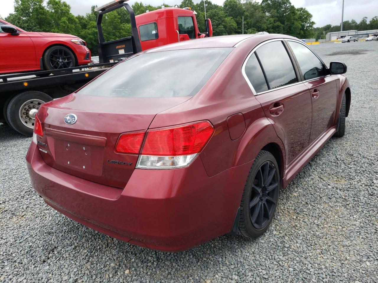 Photo 4 from auction – 2010 SUBARU LEGACY 2.5 with VIN 4S3BMBF61A3211633