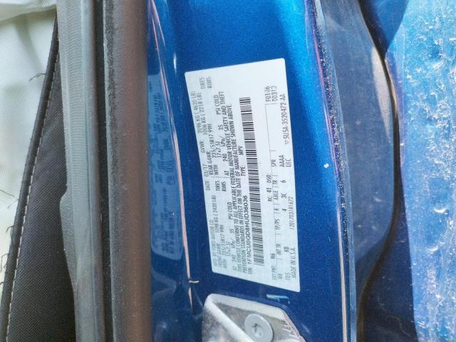 Photo 10 from auction – 2017 FORD ESCAPE SE with VIN 1FMCU0GD8HUD36036