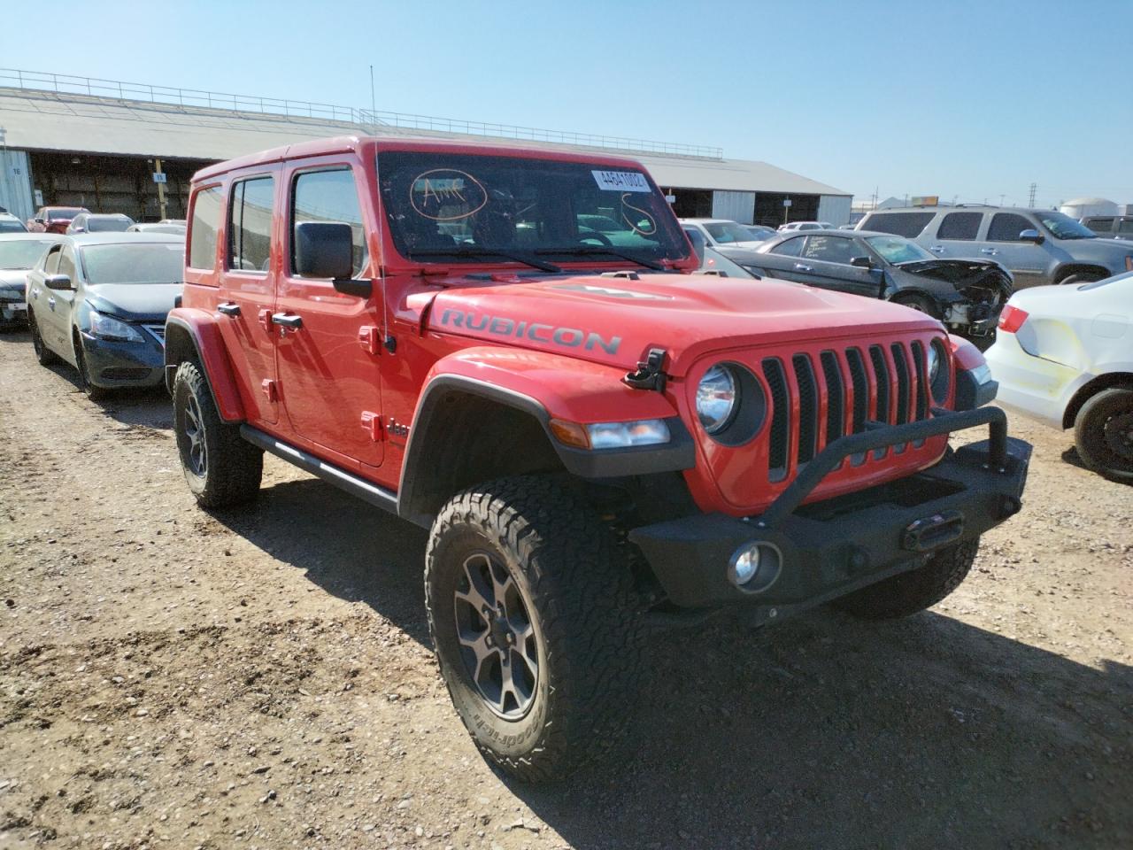 JEEP WRANGLER U 2018 with VIN 1C4HJXFN0JW331803 - Photo from auction
