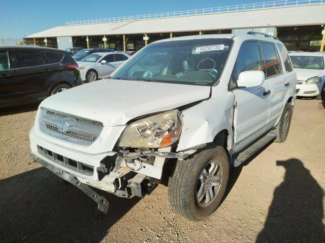Photo 2 from auction – 2004 HONDA PILOT EXL with VIN 2HKYF186X4H572167