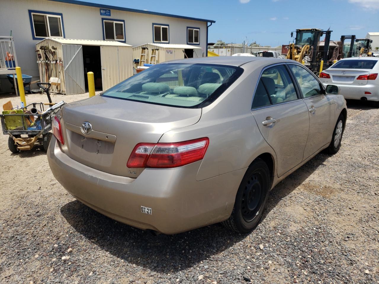 Photo 4 from auction – 2007 TOYOTA CAMRY CE with VIN JTNBE46K473114596