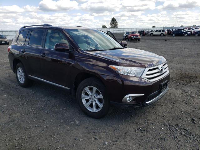 TOYOTA HIGHLANDER 2011 with VIN 5TDBK3EHXBS059933 - Photo from auction