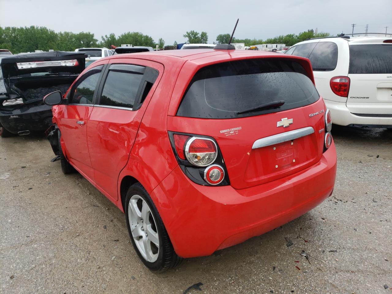 Photo 3 from auction – 2015 CHEVROLET SONIC LTZ with VIN 1G1JE6SB1F4159661