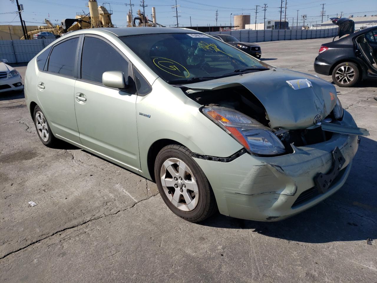 TOYOTA PRIUS 2007 with VIN JTDKB20U273280787 - Photo from auction