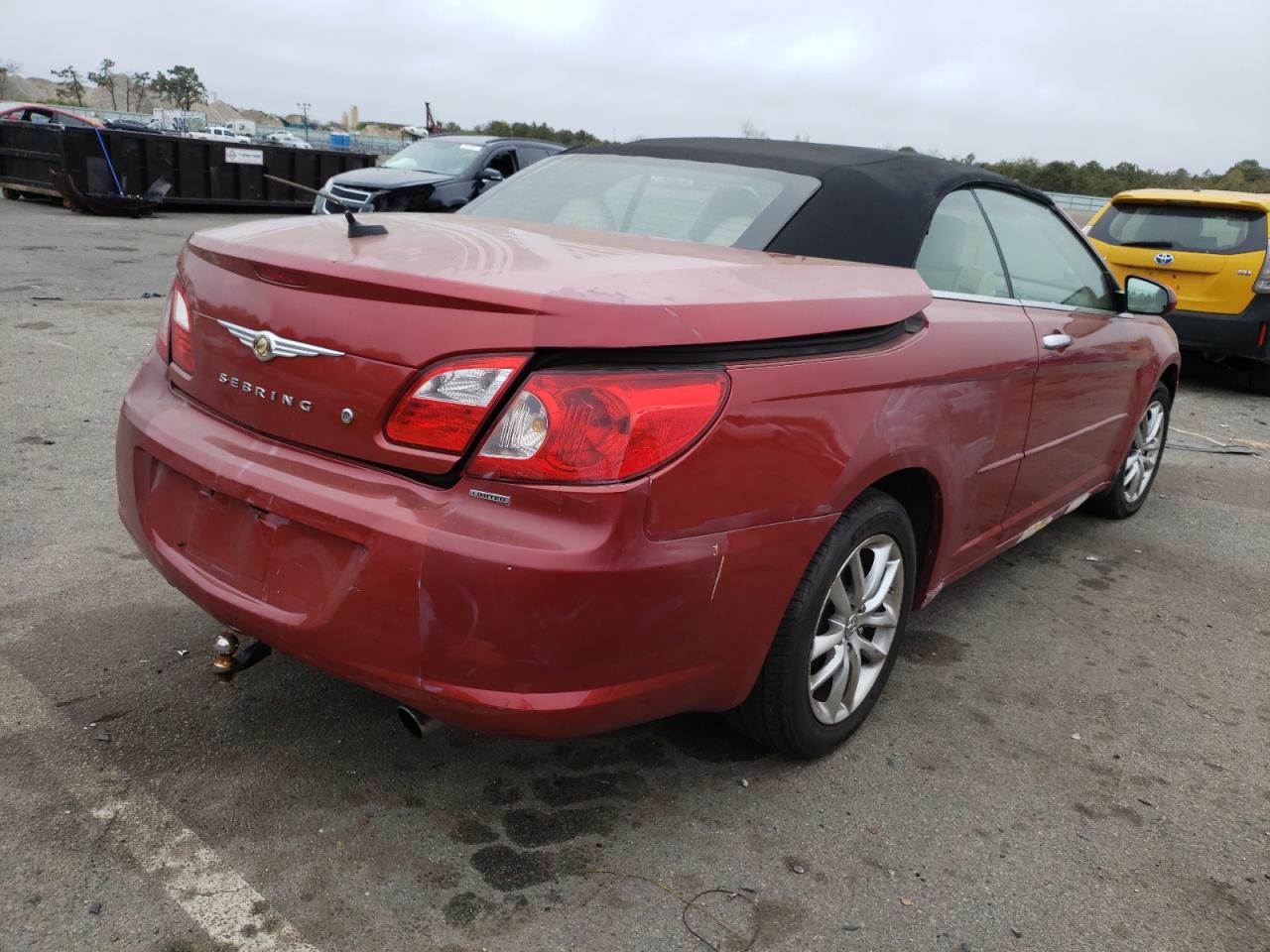 Photo 4 from auction – 2008 CHRYSLER SEBRING LI with VIN 1C3LC65M78N669033