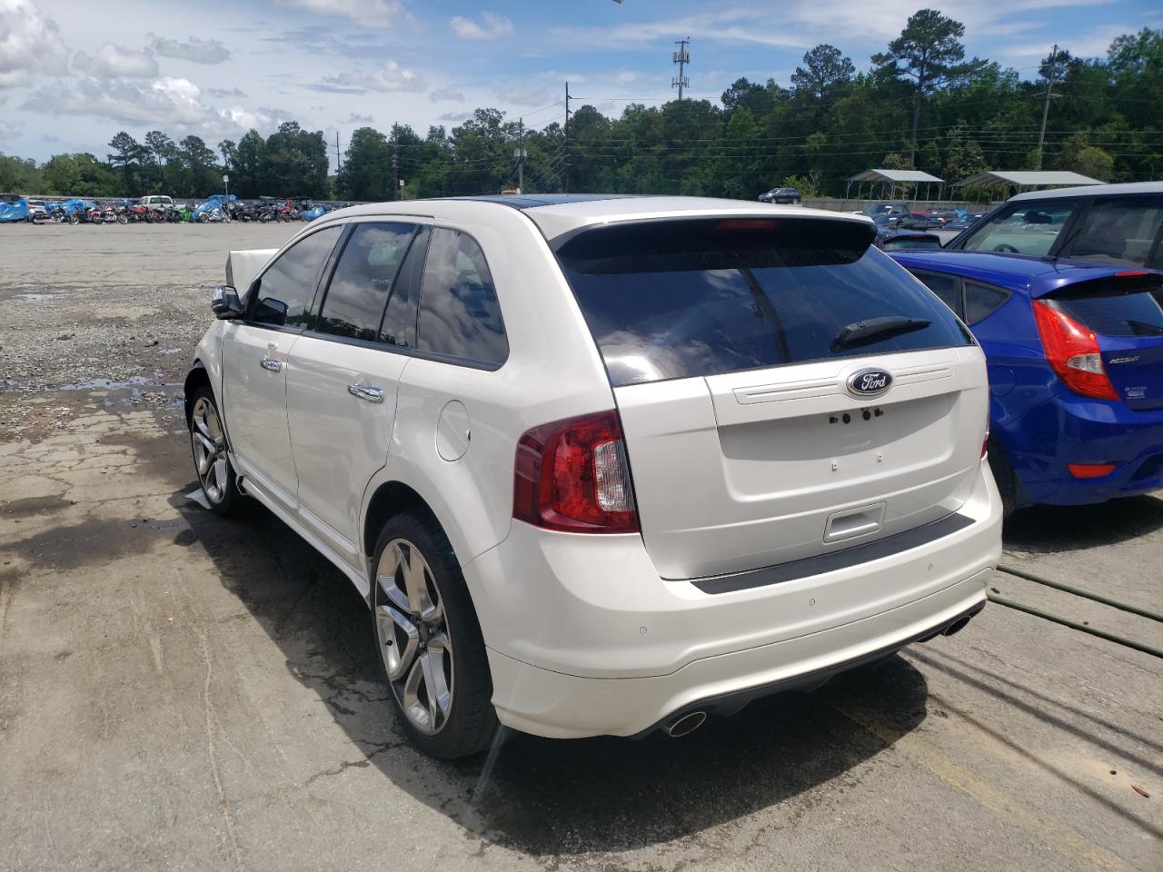 Photo 3 from auction – 2014 FORD EDGE SPORT with VIN 2FMDK4AK1EBA93311