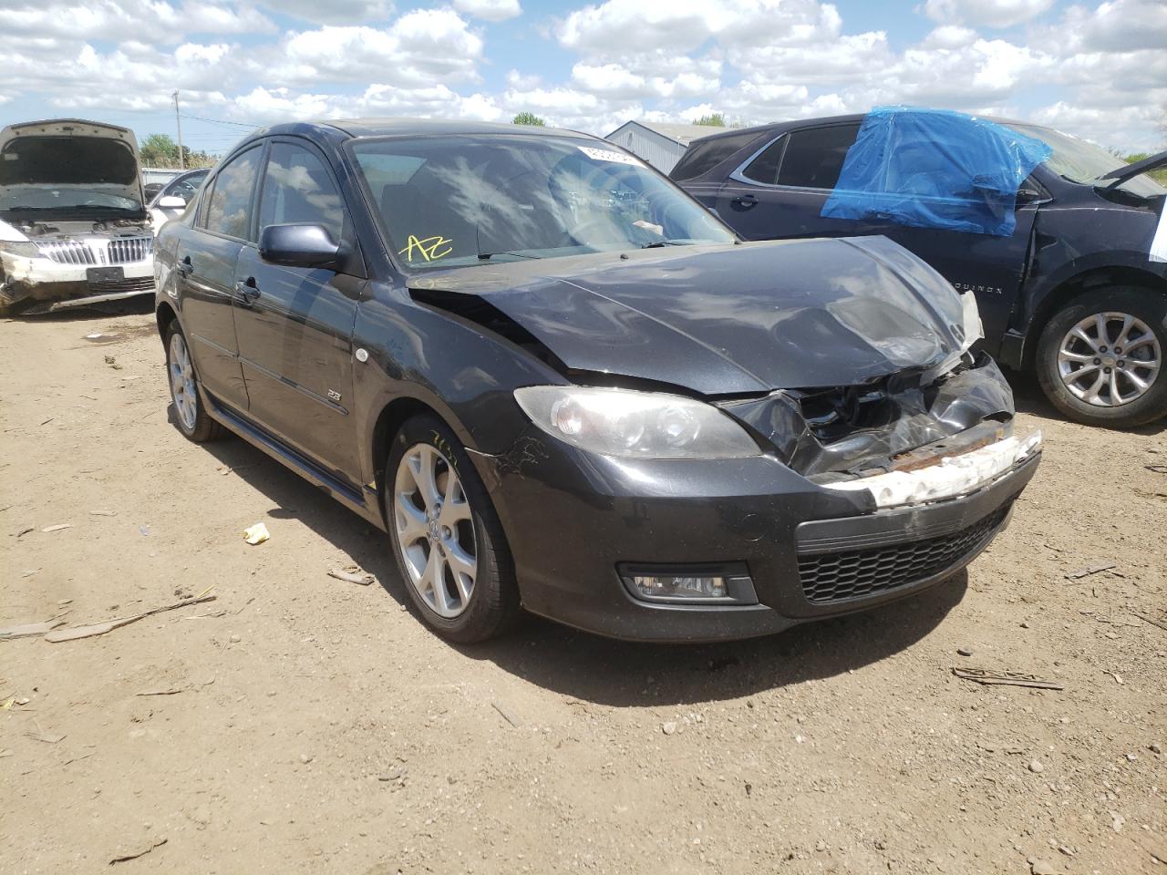 MAZDA 3 S 2008 with VIN JM1BK323481874143 - Photo from auction