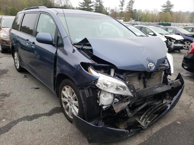 TOYOTA SIENNA XLE 2014 with VIN 5TDDK3DC4ES087973 - Photo from auction
