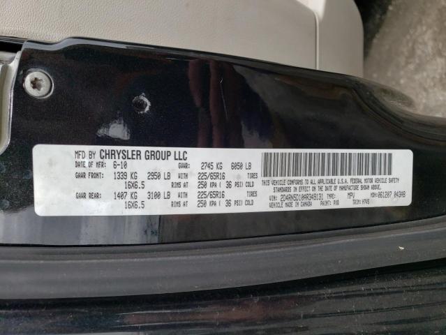 Photo 10 from auction – 2010 DODGE CARAVAN with VIN 2D4RN5D10AR349131