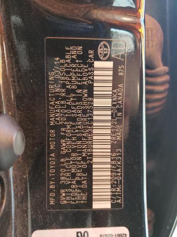 Photo 10 from auction – 2014 TOYOTA COROLLA L with VIN 2T1BURHE3EC137528