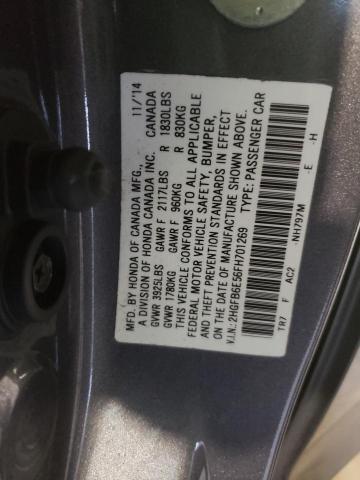 Photo 10 from auction – 2015 HONDA CIVIC SI with VIN 2HGFB6E56FH701269