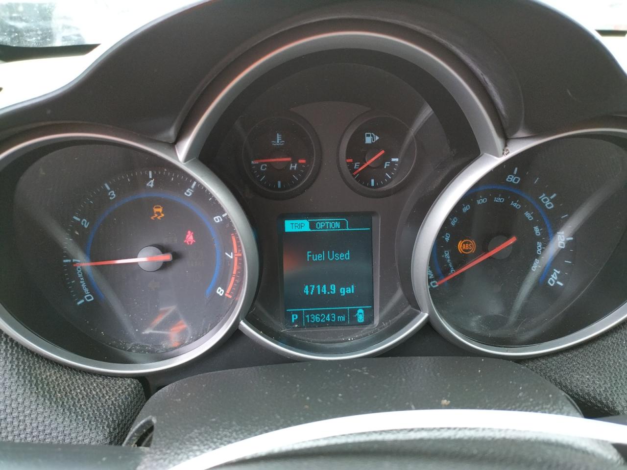 Photo 8 from auction – 2014 CHEVROLET CRUZE LT with VIN 1G1PK5SB4E7372968