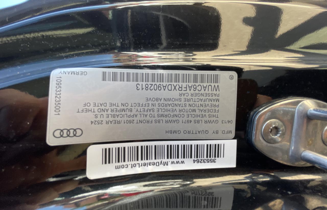 Photo 10 from auction – 2013 AUDI RS5 with VIN WUAC6AFRXDA902813