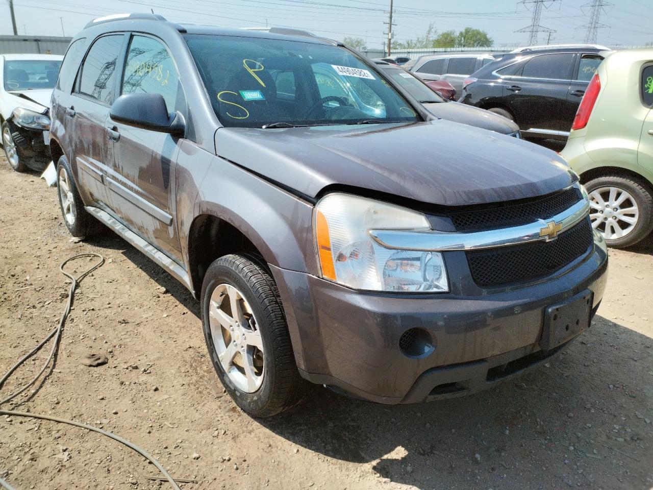 CHEVROLET EQUINOX LT 2007 with VIN 2CNDL63F876105569 - Photo from auction