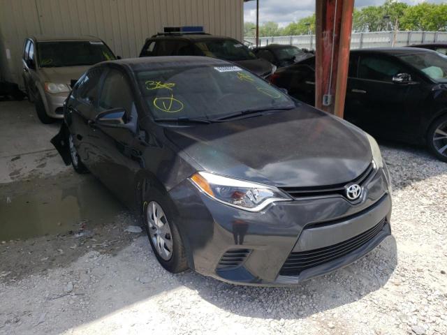 TOYOTA COROLLA L 2014 with VIN 2T1BURHE3EC148853 - Photo from auction