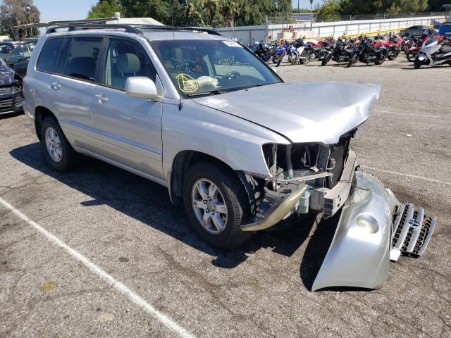 TOYOTA HIGHLANDER 2002 with VIN JTEGF21AX20071415 - Photo from auction