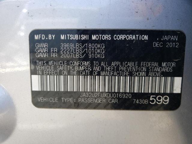 Photo 10 from auction – 2013 MITSUBISHI LANCER ES/ with VIN JA32U2FUXDU016920