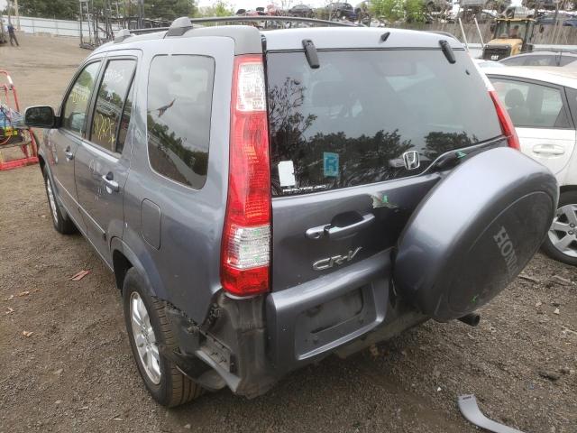 Photo 3 from auction – 2005 HONDA CR-V SE with VIN JHLRD78935C009257