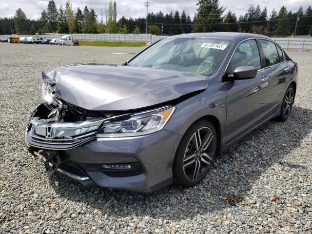 Photo 2 from auction – 2016 HONDA ACCORD SPO with VIN 1HGCR2F53GA239159