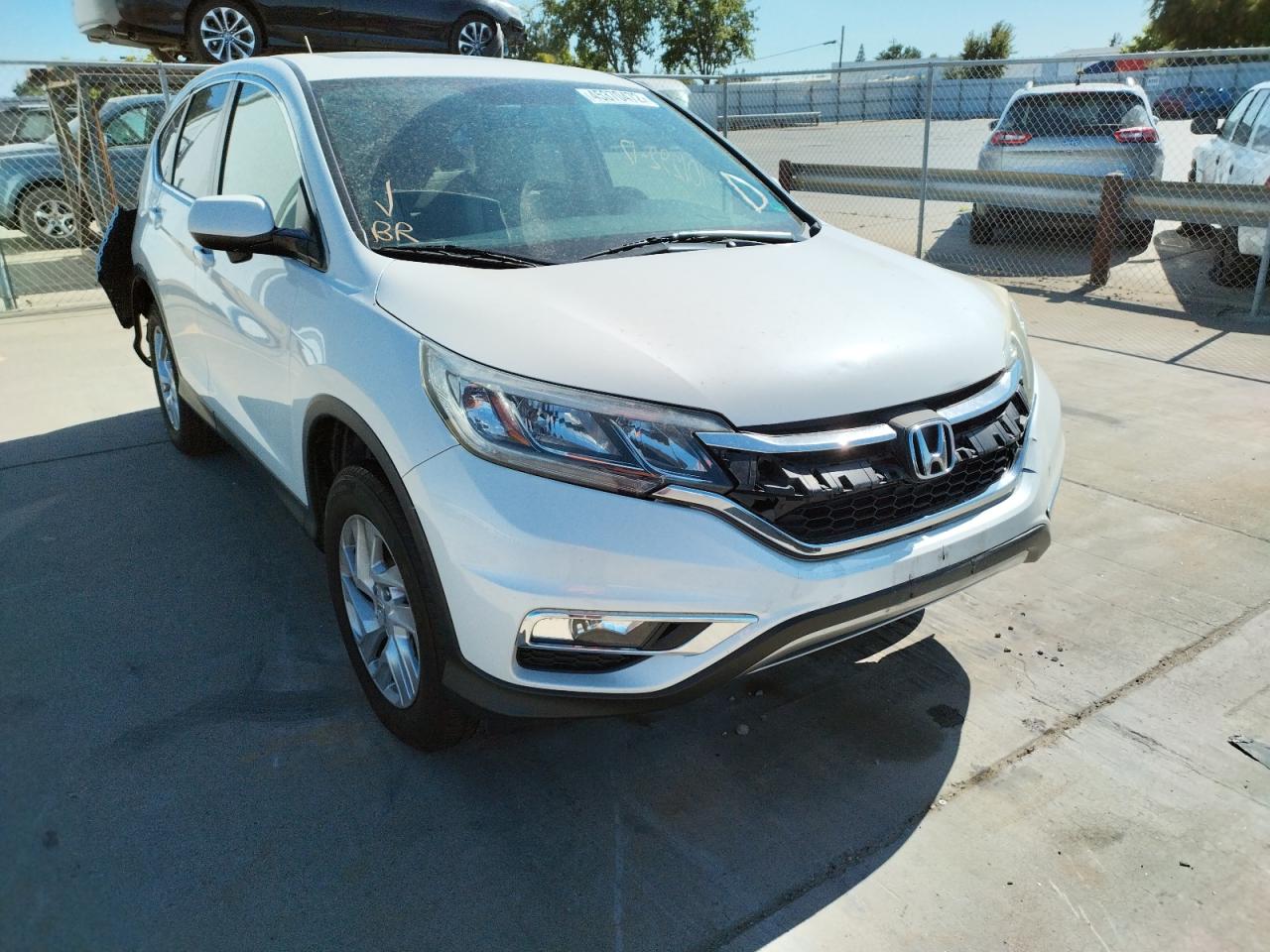 HONDA CR-V EX 2016 with VIN 5J6RM4H53GL091867 - Photo from auction