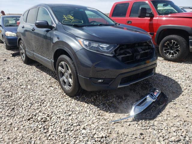 HONDA CR-V EX 2019 with VIN 5J6RW2H55KA014162 - Photo from auction