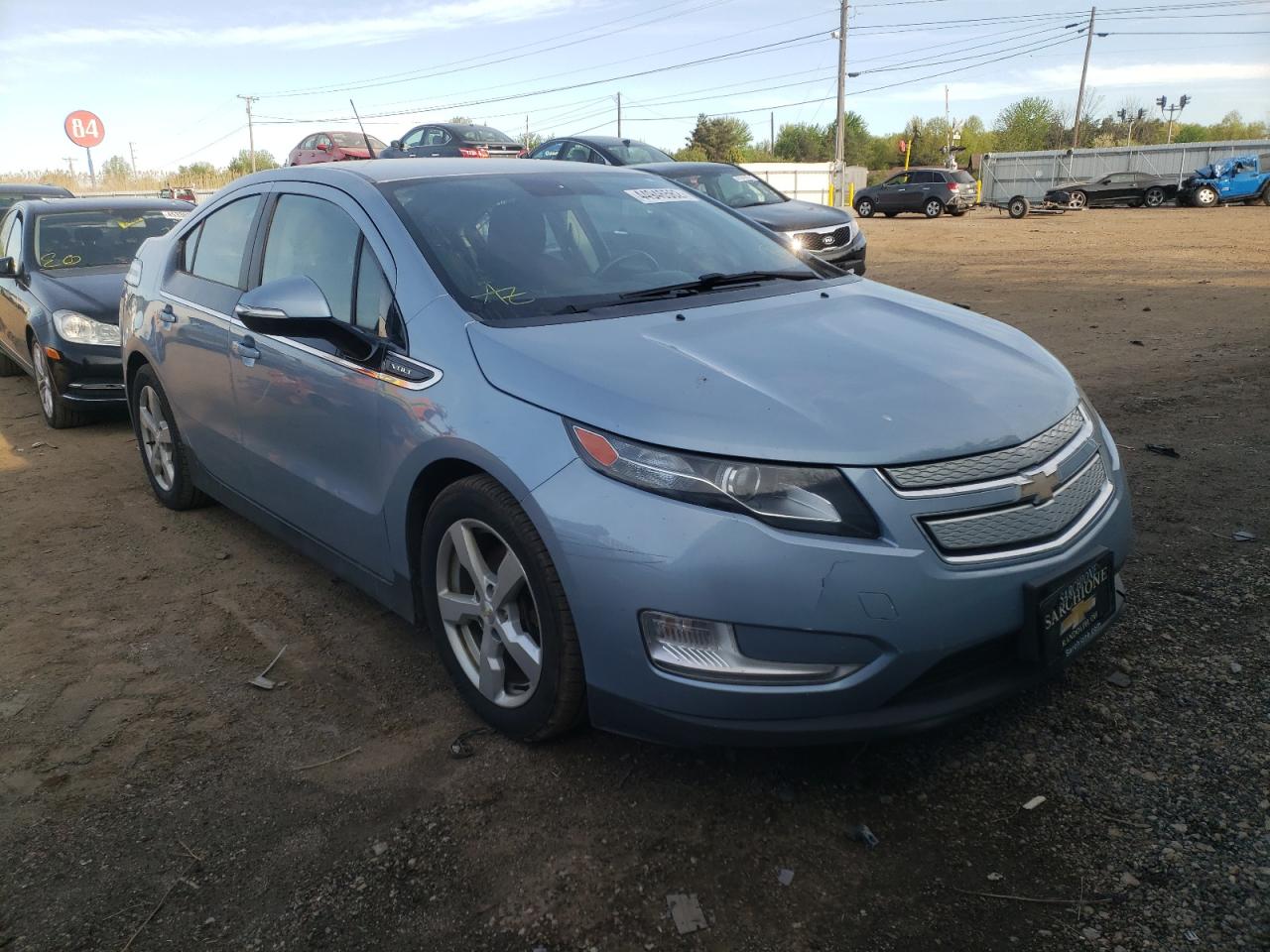 CHEVROLET VOLT 2014 with VIN 1G1RA6E43EU156738 - Photo from auction