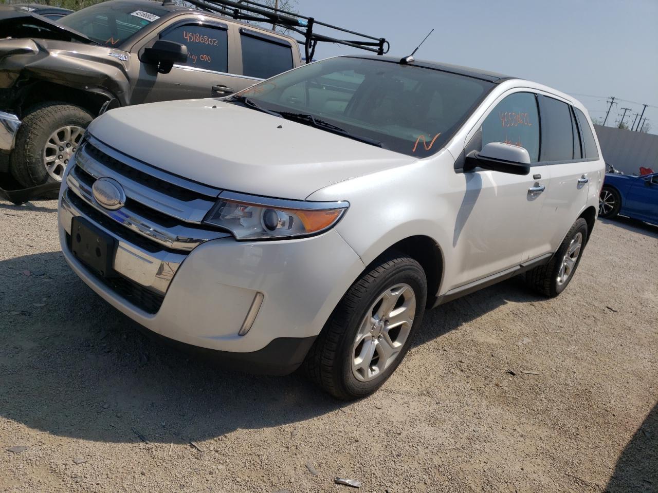 Photo 2 from auction – 2011 FORD EDGE SEL with VIN 2FMDK4JC0BBB50554
