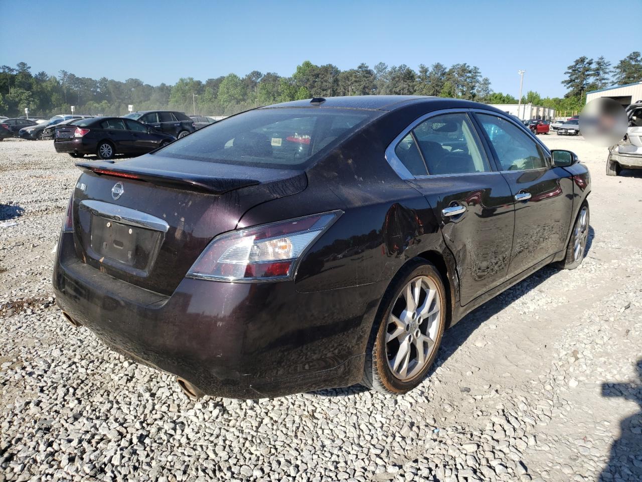 Photo 4 from auction – 2012 NISSAN MAXIMA S with VIN 1N4AA5AP9CC866105